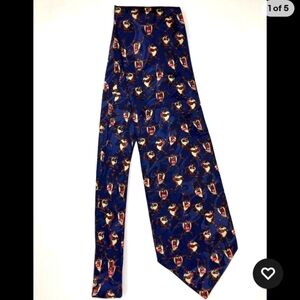 Looney Tunes Mania Mens Formal Necktie 56"Lx3.75"W Multicolor Neck Tie